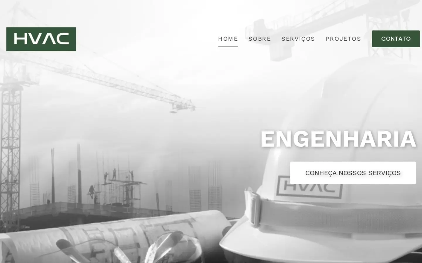 Site de HVAC Engenharia